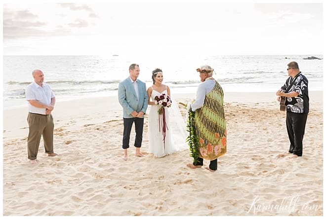 Simple Maui Wedding
