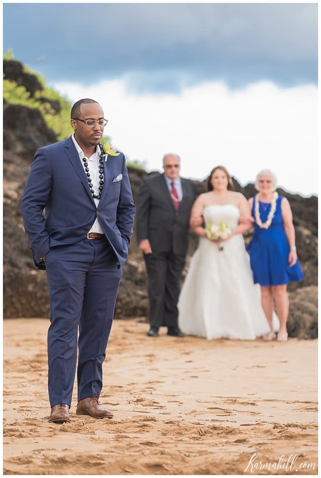 Beach Wedding in Maui