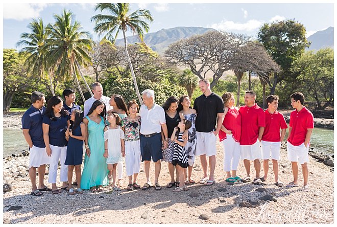 Maui Family Reunion Portrait