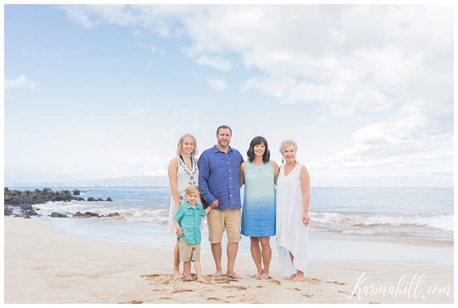 Maui Family Portrait