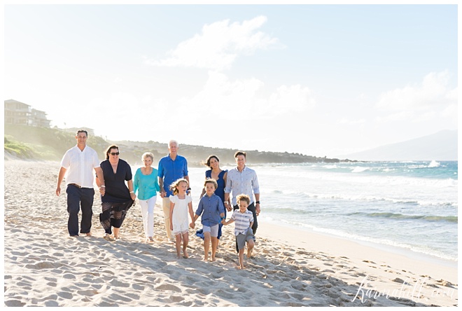 Maui Beach Family Portrait