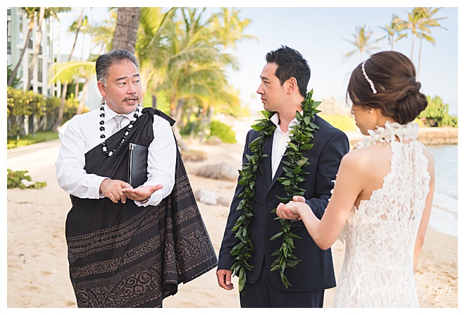 Oahu Beach Wedding