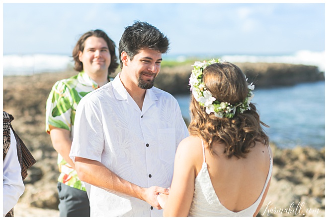Simple Oahu Wedding