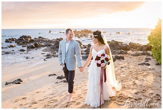 Simple Maui Wedding