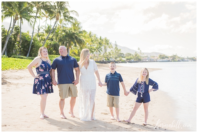 Fifty Years & Endless Cheers ~ The Mullins' Maui Family Portrait