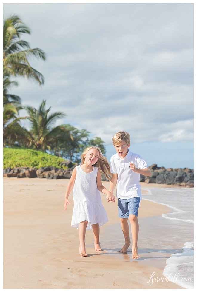 Wisdom & Whimsy ~ The Griffin's Family Portrait in Maui