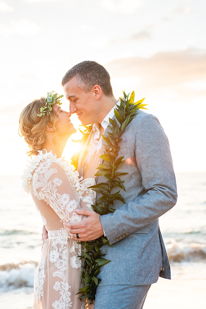 Boho Magic ~ Courtney & Corey's Maui Beach Wedding Photography