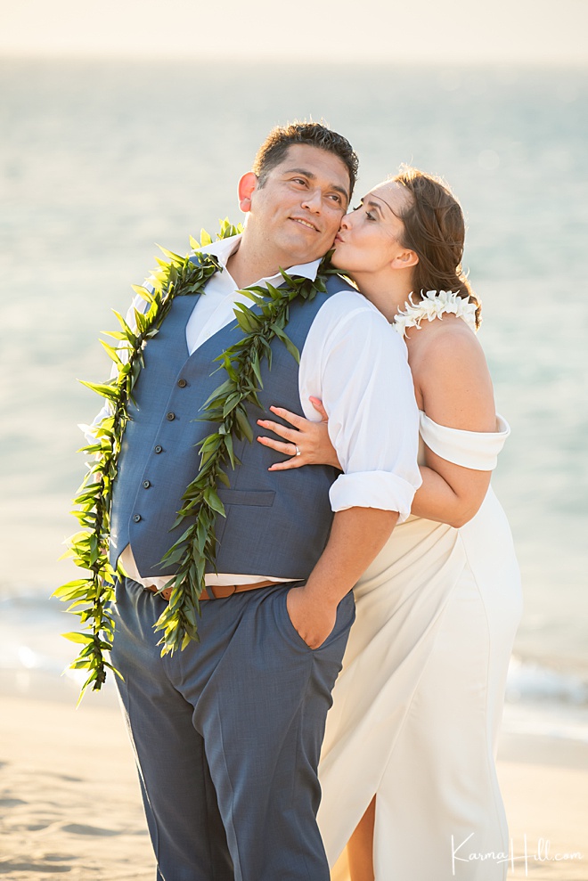 Brenda & Frank's Maui Beach Wedding Photography