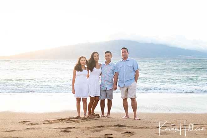 Maui Family Beach Portrait