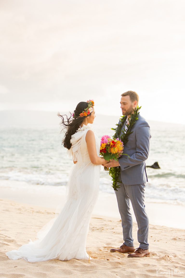 Natural Laughter ~ Daymis & Jamie's Maui Elopement Photography