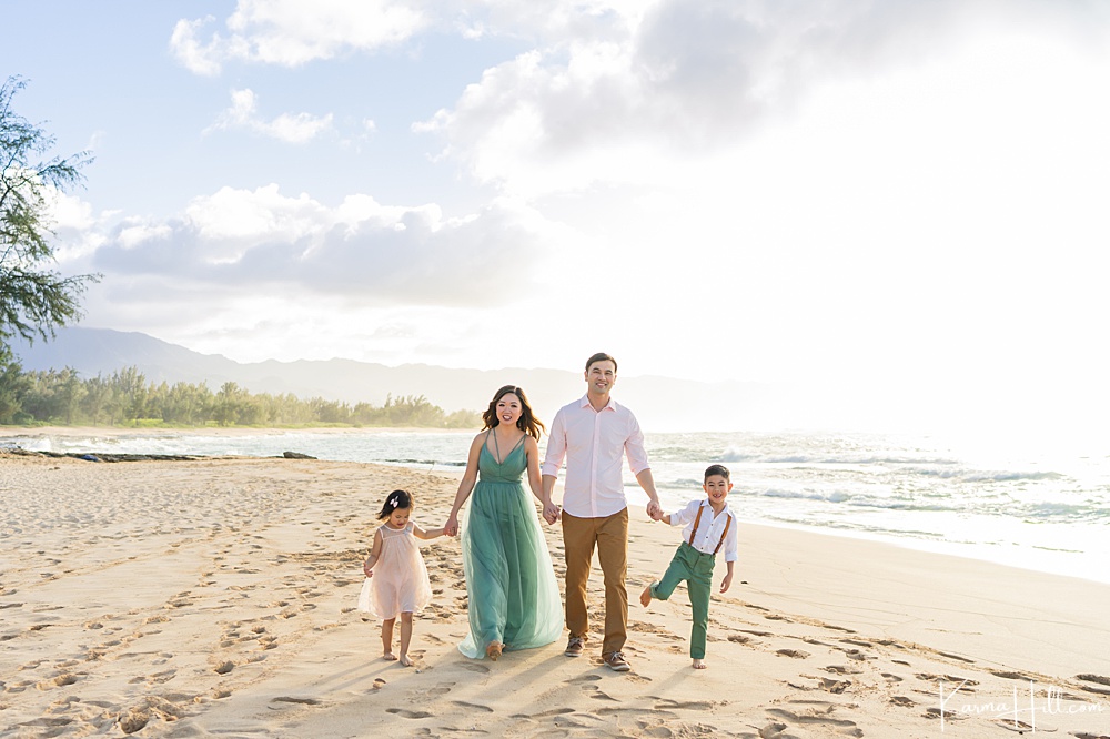 Papailoa Beach Family Portraits