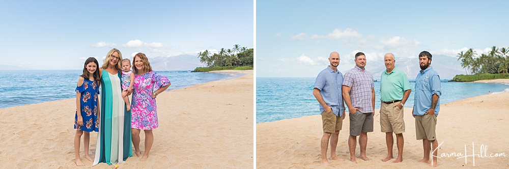 Extended Family Maui Portraits
