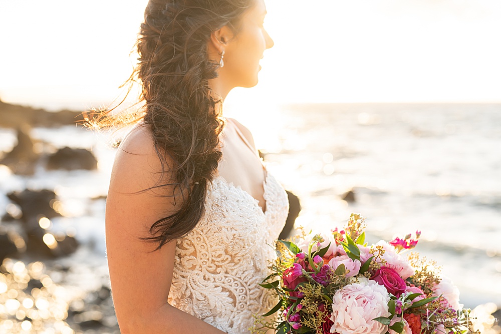 Maui wedding photography - bride