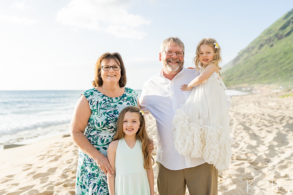 family portraits in Oahu Hawaii
