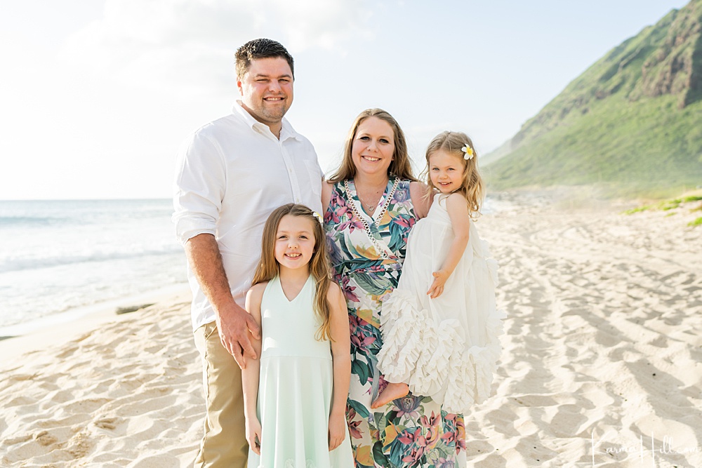 family portraits on Oahu
