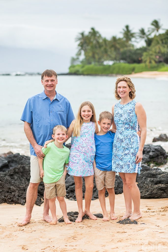Family pictures on Maui 