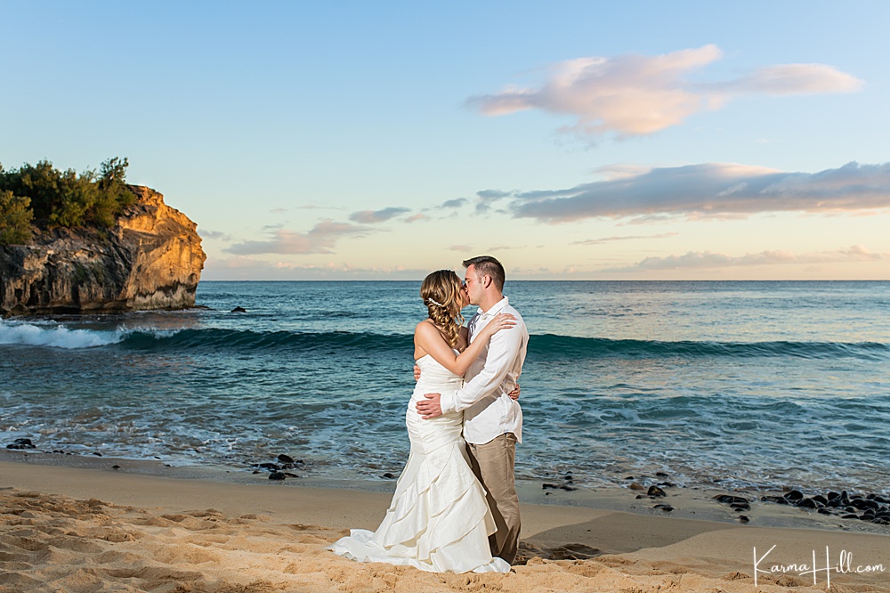 best beach wedding photography kauai 