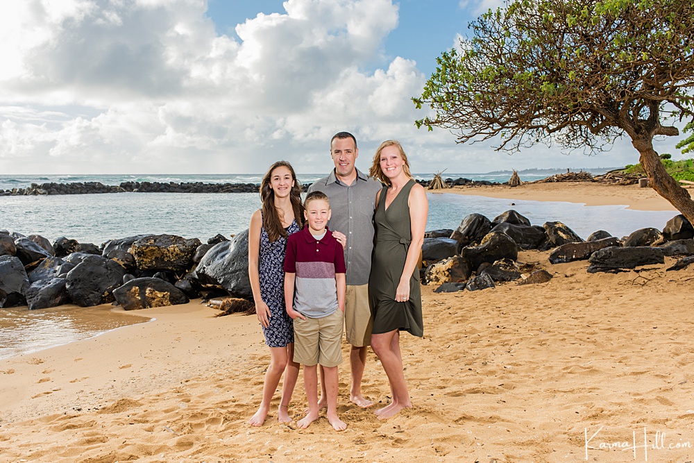 Kauai family portraits