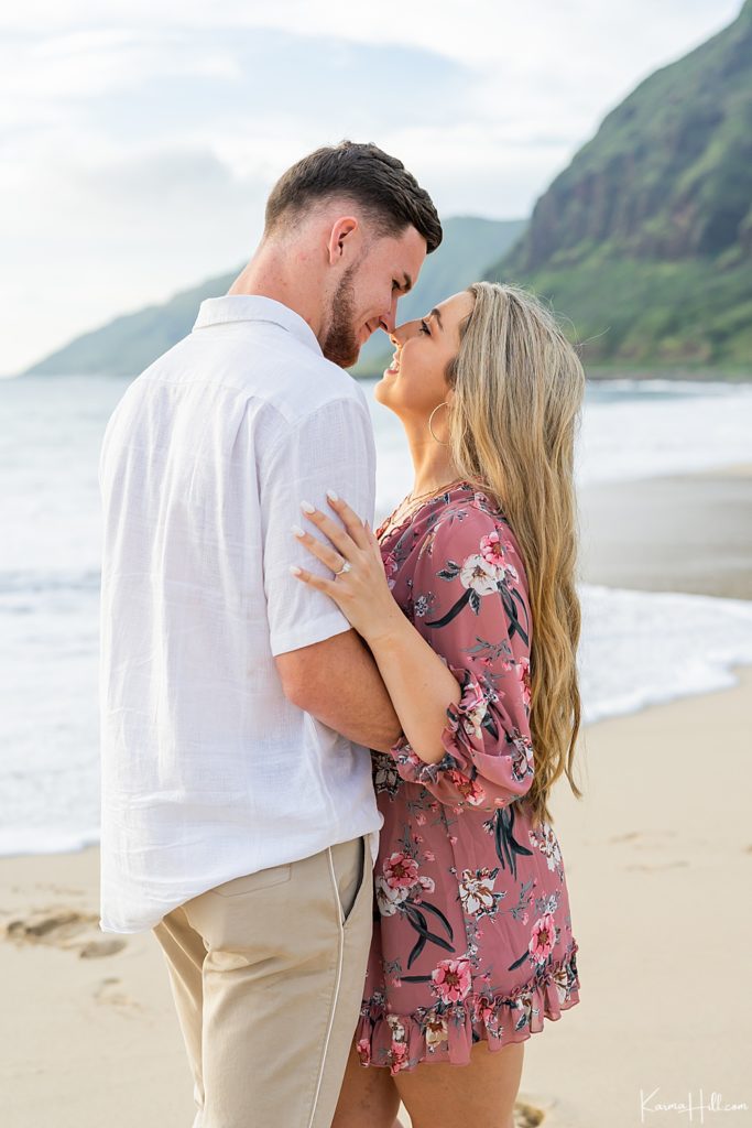 Oahu Engagement Photography 