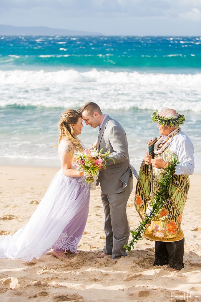hawaii elopement photos
