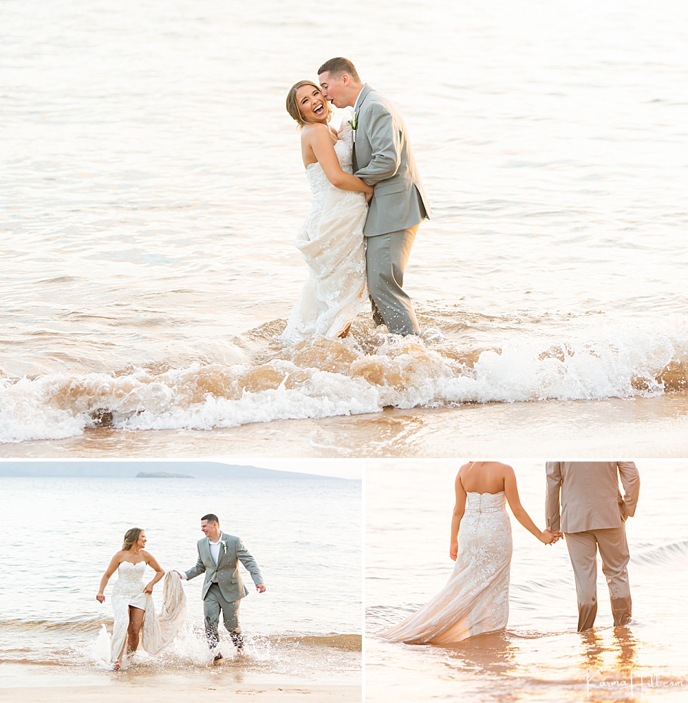 beach wedding photographer in hawaii 
