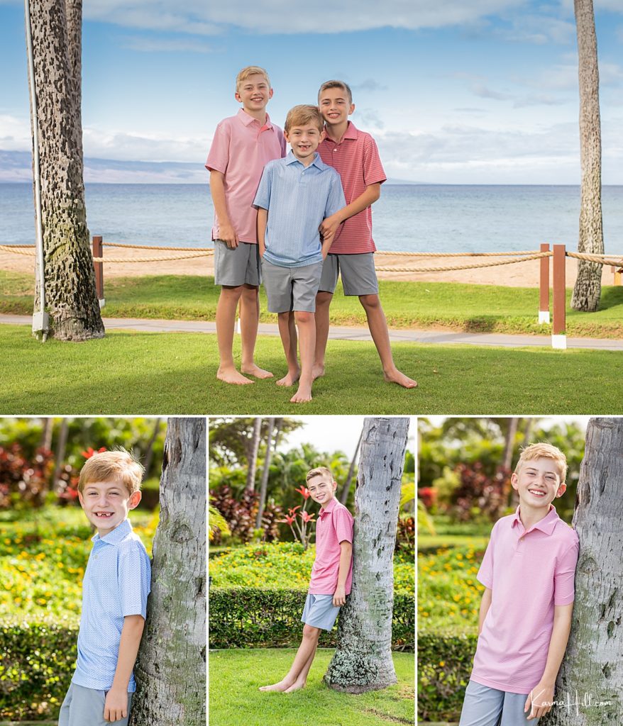 Family Photos of kids in Maui, HI 