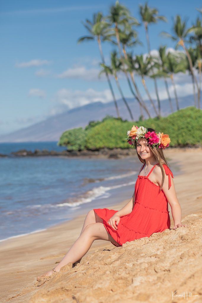 Hawaii graduation portraits