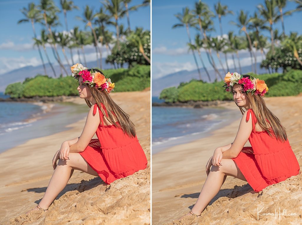 graduation photos in Maui, HI 