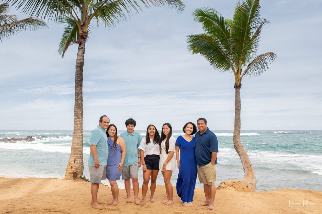 family photos in Maui, Hawaii
