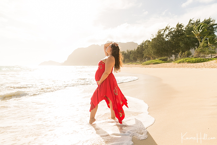 Oahu maternity portraits