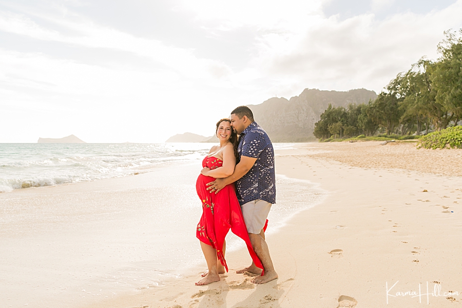 maternity portraits in Oahu