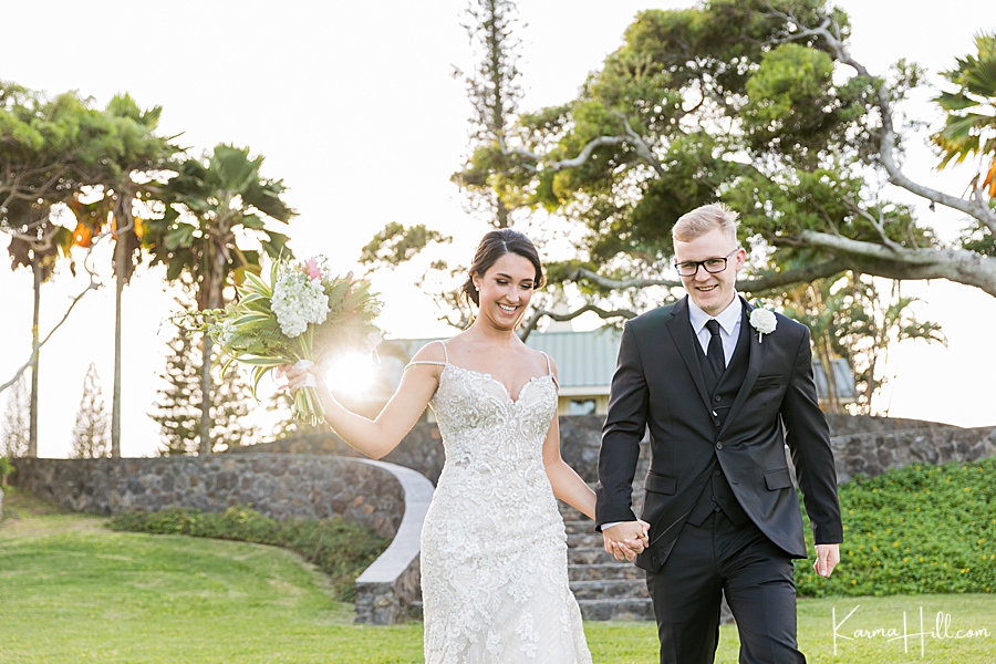 Steeple House wedding Maui, Hawaii