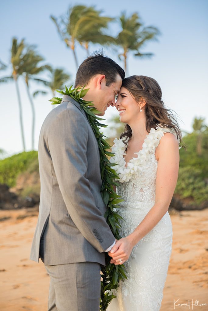 just married in maui