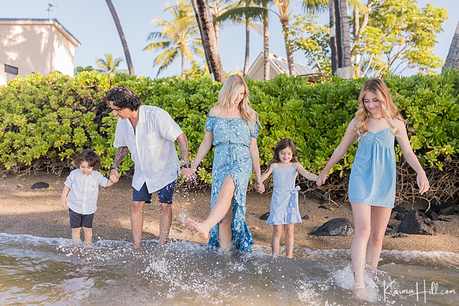 family photos in Maui