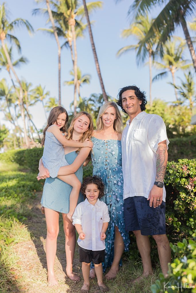 family photos in hawaii