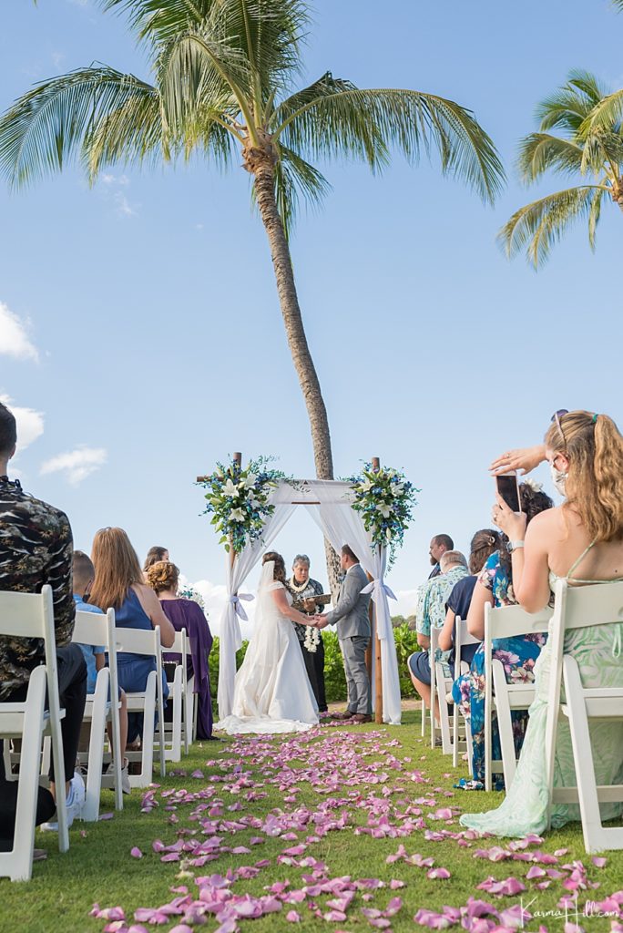 Ka'anapali beach weddings