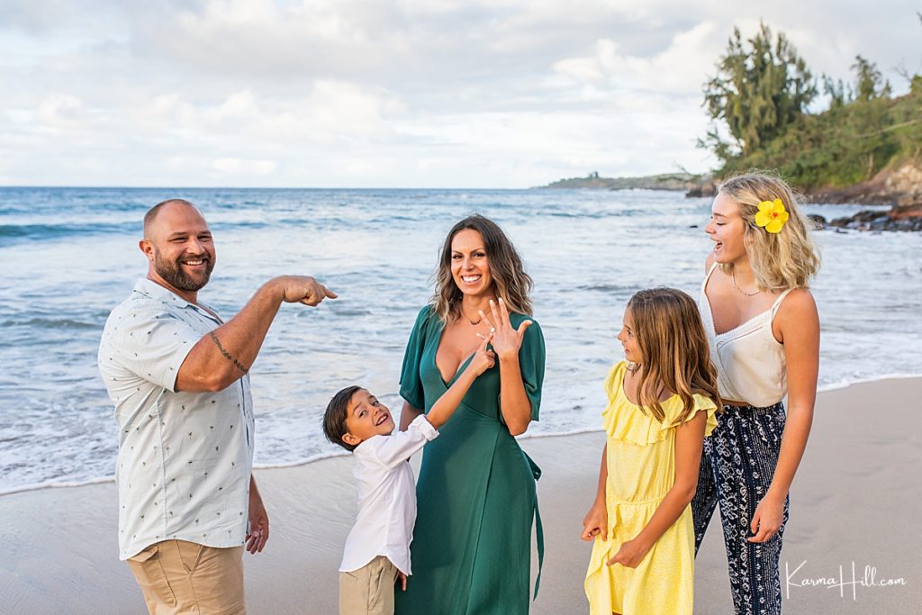 engaged in Maui, Hawaii