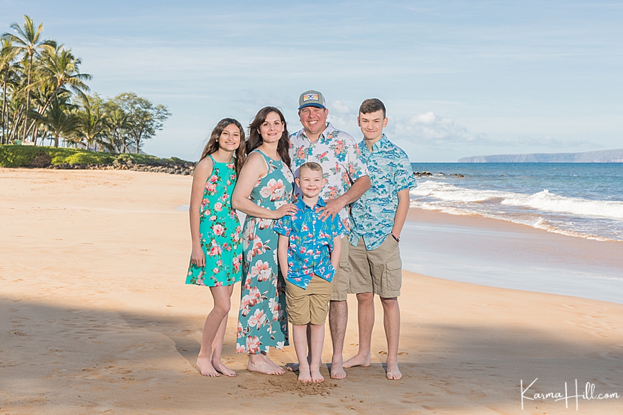 Family Portrait in Hawaii