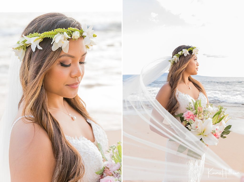 Maui Wedding Photography bride