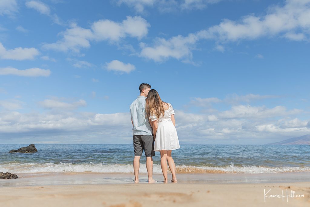 Maui Honeymoon Portraits on the beach