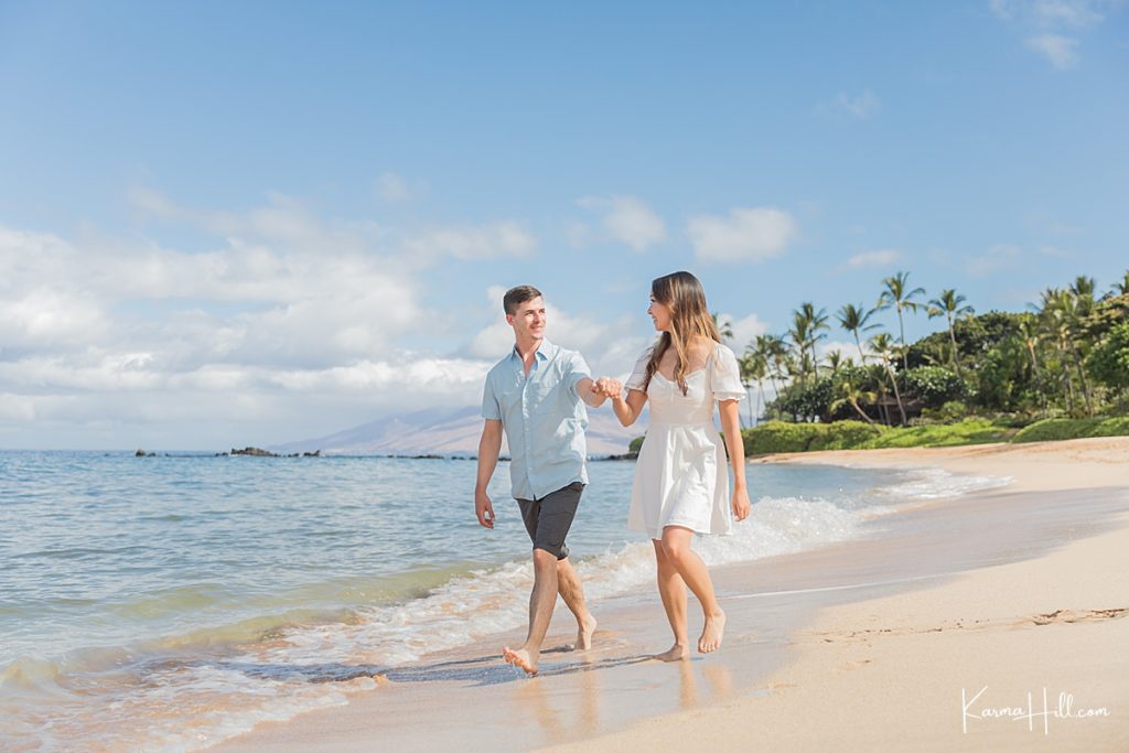 Fun Maui Honeymoon Portraits