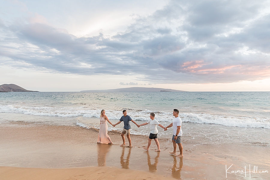 Maui Family Portraits with great scenery