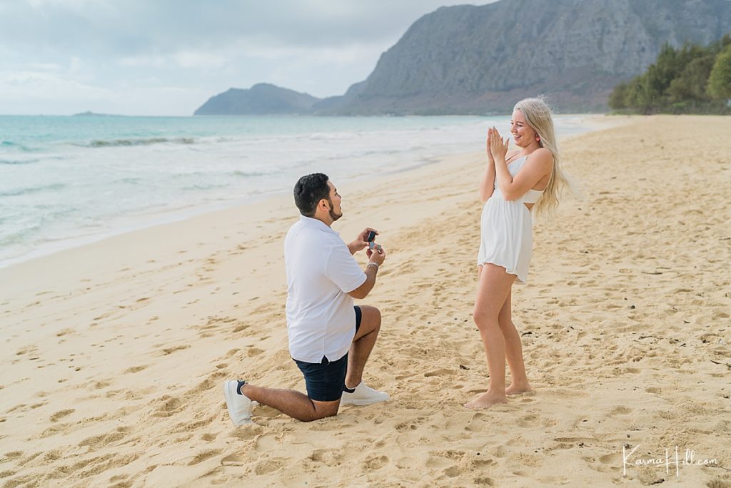 Oahu Proposal Photography 