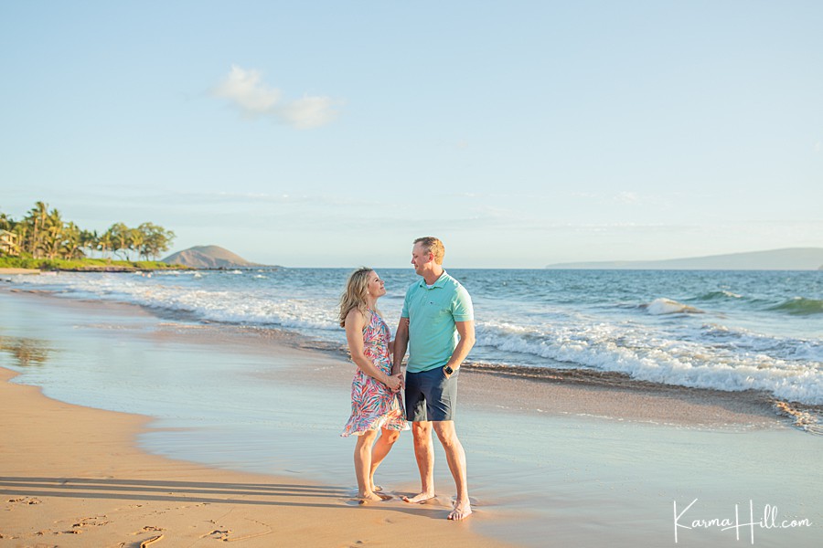 beach portraits on Maui