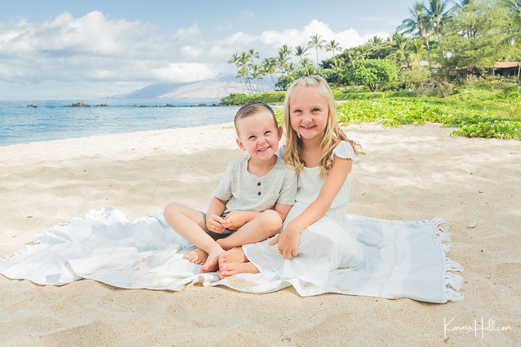 Maui Family Photography on the Beach