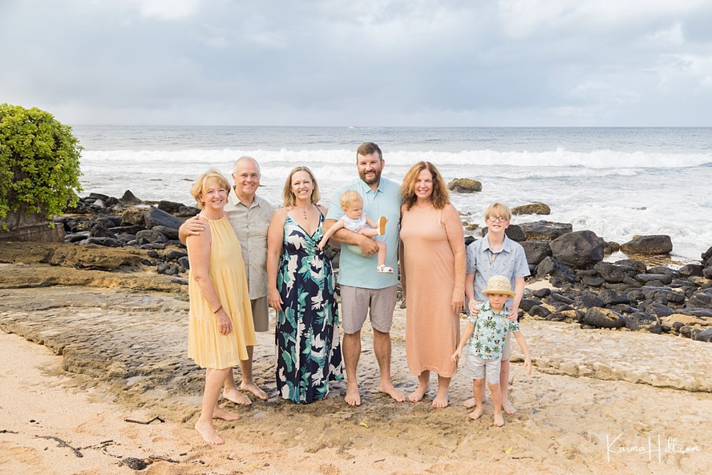 Family Portraits in Kauai 