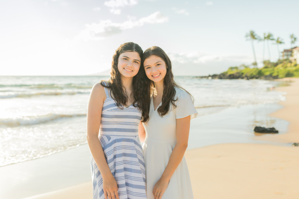 Maui Beach Portraits - sisters