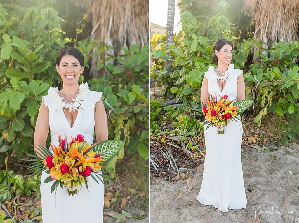 Maui Elopement Photography- bride