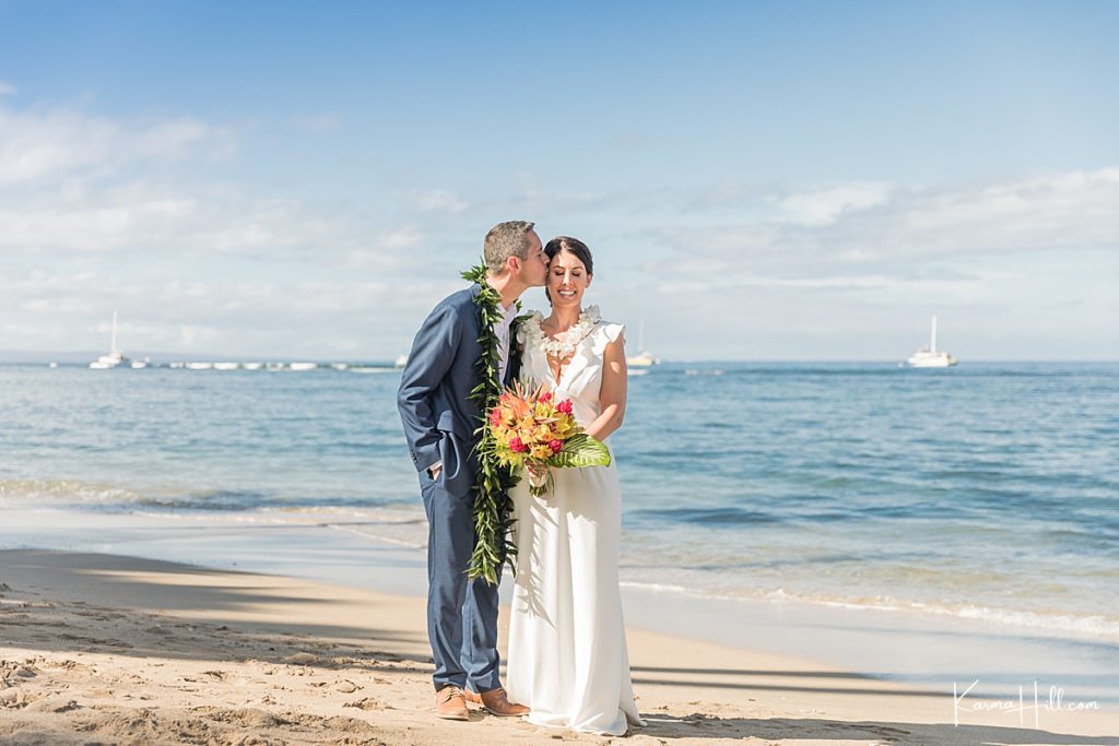 Maui Elopement Photography on the beach