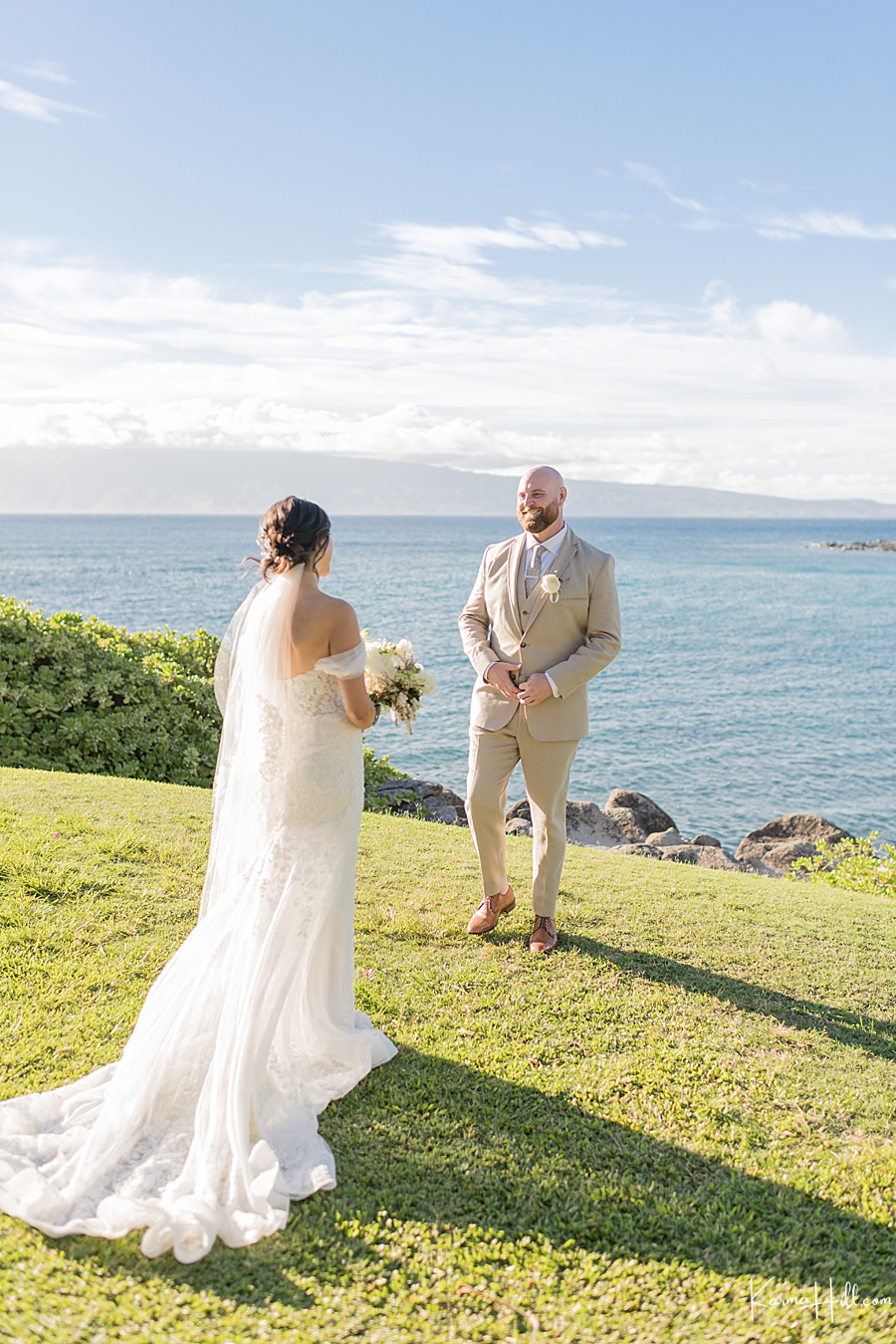 hawaii bride groom photography